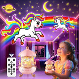 Magical Bunny Night Light Carousel Projector