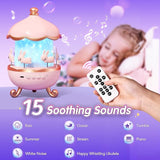 Magical Bunny Night Light Carousel Projector