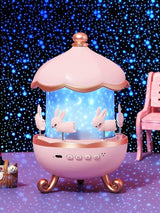 Magical Bunny Night Light Carousel Projector