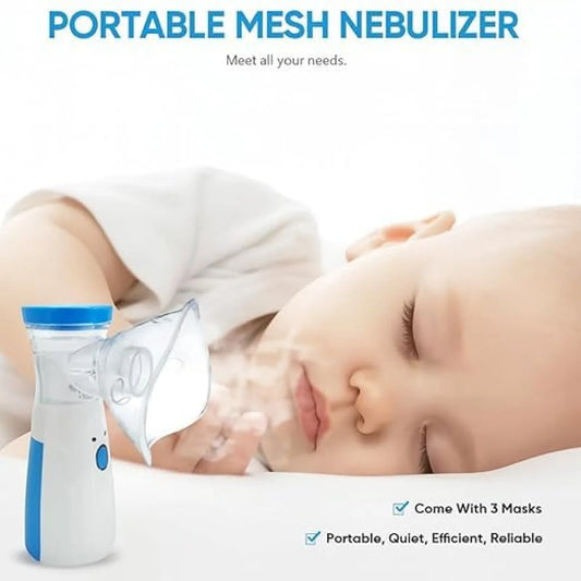 Portable Ultrasonic Rechargeable Mesh Nebulizer Machine